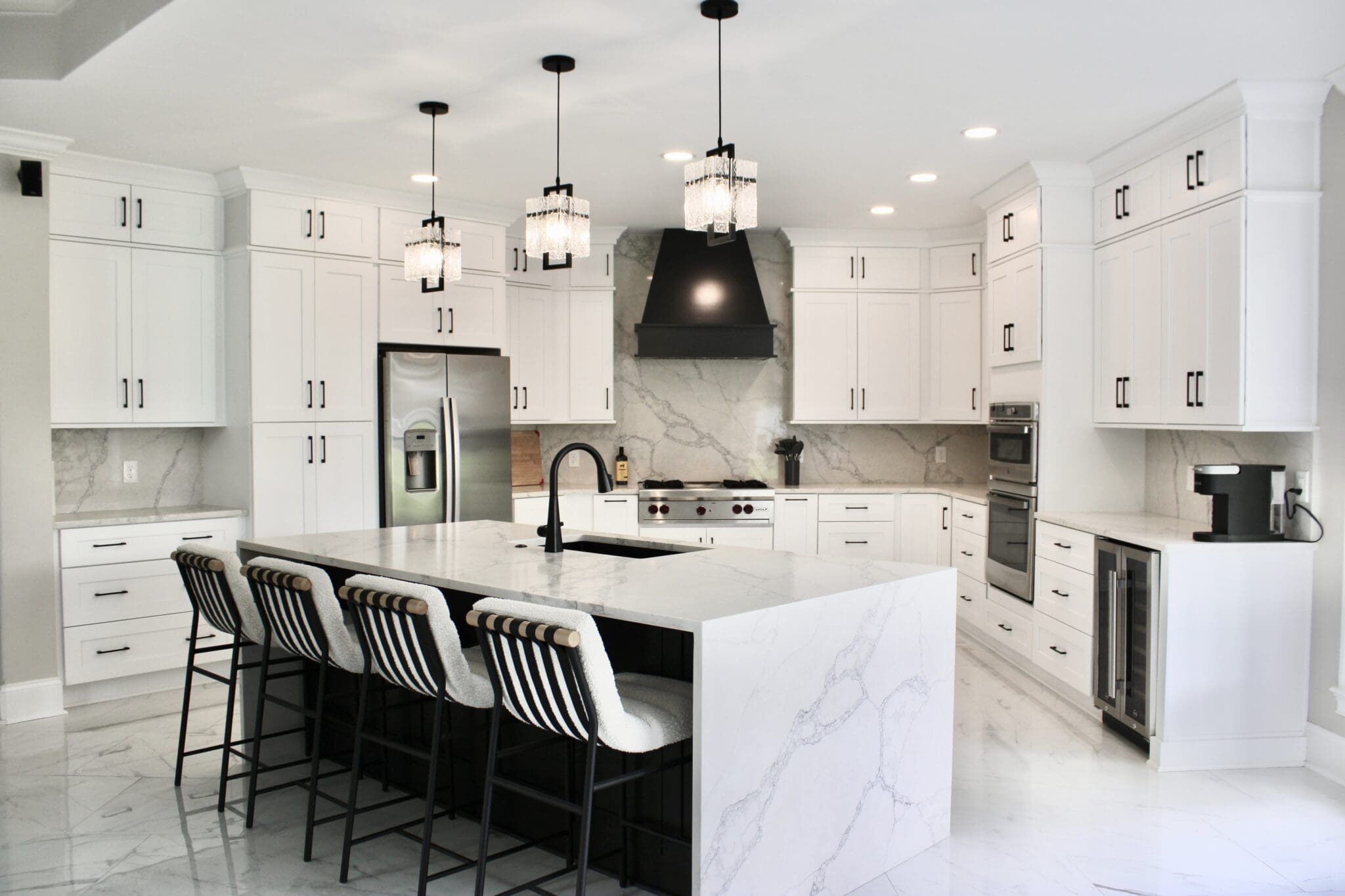 Contemporary Transitional Kitchen Remodel in Nashville, TN by Prestige Remodeling Solutions project photo